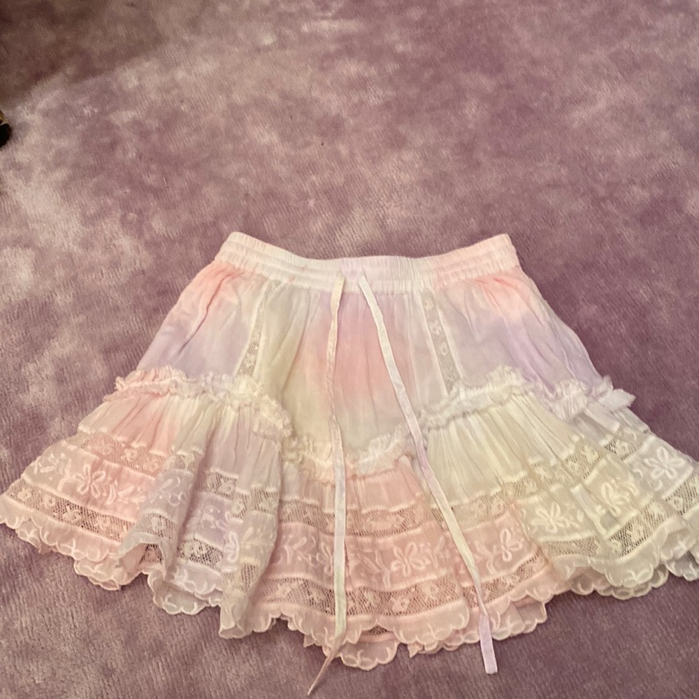 Love Shack Fancy rainbow skirt no longer selling on sight
